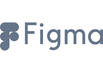 A grey logo of Figma.
